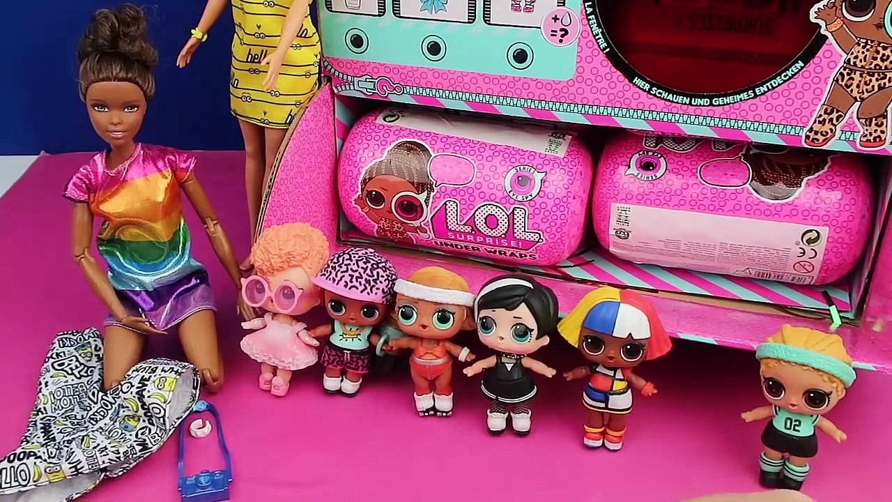 LOL Sürpriz Under Wraps seri 4 yumuşak kaplamalı LOL bebek vs Barbi Kombin Challenge Bidünya Oyuncak