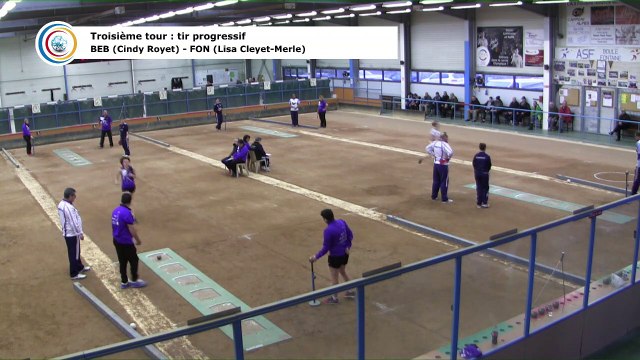 Troisième tour, tir progressif, France Club Elite 1 Féminin, J1 groupe Titre, Fontaine contre Bourg-en-Bresse, saison 2018/2019