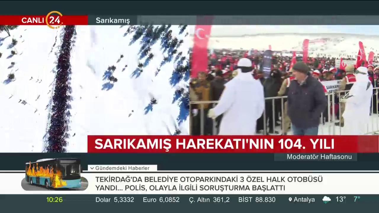 Sarıkamış şehitleri anılıyor