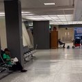 Dad Drags Daughter Through Airport