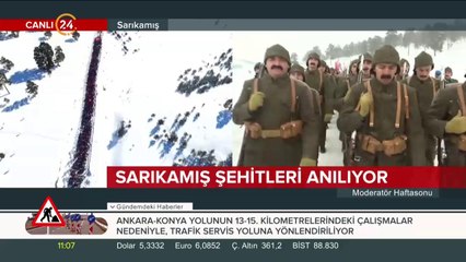 Sarıkamış şehitleri anılıyor