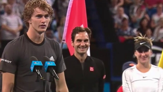 Hopman Cup 2019 - Alexander Zverev interpelle Federer : On en a assez de vous... !
