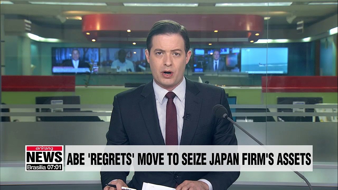 Abe expresses regret over S. Korea's move to seize Japanese firm's assets