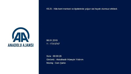 Sis hayatı olumsuz etkiledi - KİLİS