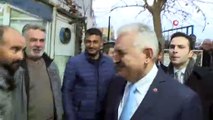TBMM Başkanı Sayın Binali Yıldırım İzmir'de Karabağlar Kahvehane'sini ziyaret etti