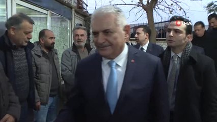 TBMM Başkanı Sayın Binali Yıldırım İzmir'de Karabağlar Kahvehane'sini Ziyaret Etti