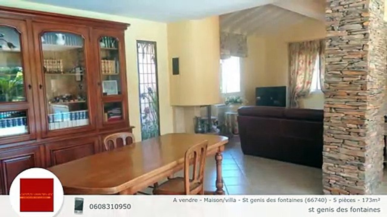 A vendre - Maison/villa - St genis des fontaines (66740) - 5 pièces - 173m²