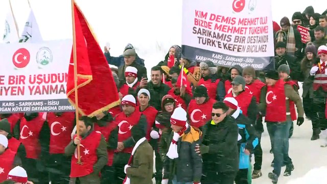 Sarıkamış şehitleri anılıyor (4) - KARS