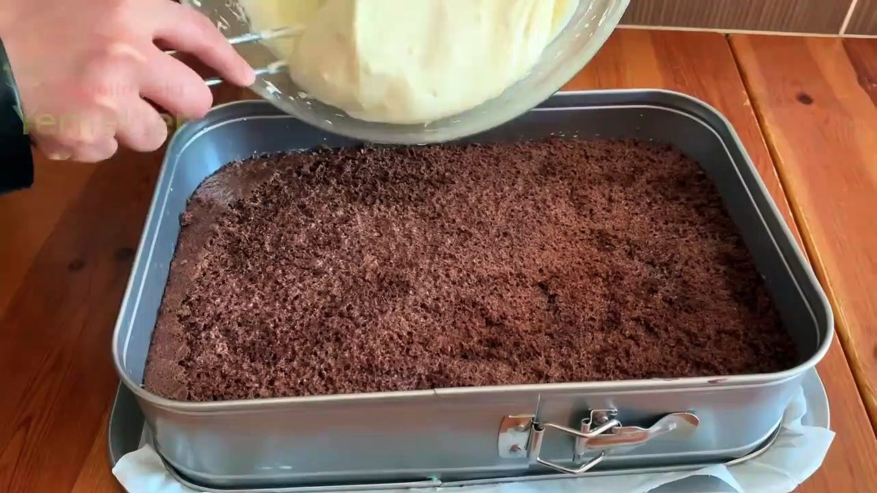 BU BOMBA PASTA TARİFİ SİZİ YILDIZ YAPACAK ✅PASTA KEKİNDEN KREMASINA ŞAHANE  OLDU YAŞ PASTA YAPIMI