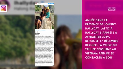 Laeticia Hallyday au Vietnam : sa fille Jade lui adresse un émouvant message