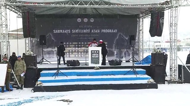 Sarıkamış Harekatı'nın 104. yılı anma programı - Kasapoğlu - KARS