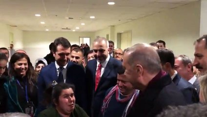 Genç kızdan Erdoğan'a: Şu polis abilerin 3600’ünü yap artık