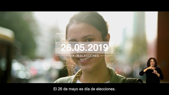 Elecciones 26 de Mayo Campaña Sufragio electores Unión Europea y de Países Acuerdo de Reciprocidad
