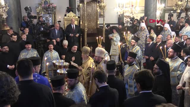 İstanbul- Haliç'te Haç Çıkarma Töreni