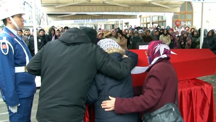 Askerdeyken hayatını kaybeden Jandarma Er Muhammed Başaran son yolculuğuna uğurlandı