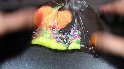 Mixing Seedful Charm into Slime | DIY Satisfying Slime  #1|