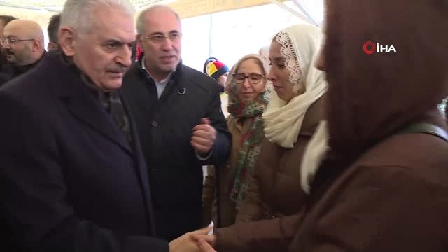 TBMM Başkanı Binali Yıldırım Cenaze Törenine Katıldı