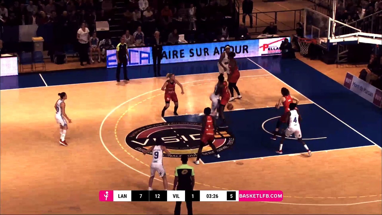 LFB 18/19 - J11 : Basket Landes - Villeneuve d'Ascq