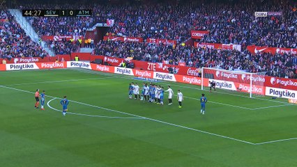 Liga : D'un beau coup franc, Griezmann répond à Ben Yedder