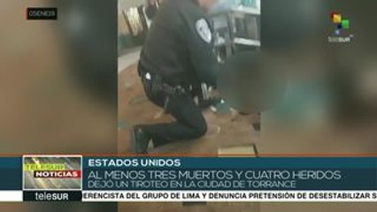 EE.UU.: tiroteo en California deja 3 muertos y 4 heridos