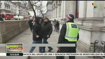 Reino Unido: manifestantes proBrexit son reprimidos por policía
