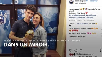 PHOTO. Triste de se séparer de son chéri Benjamin Pavard, Rachel Legrain-Trapani poste un adorable message sur Instagram