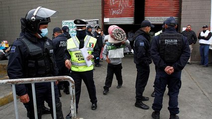 Desalojan un refugio clandestino de migrantes en Tijuana
