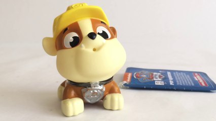 Paw Patrol Rubble Bath Pup Squirter Nickelodeon - Unboxing Demo Review