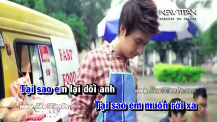 [Karaoke] Là Người Em Đã Yêu - Ngô Kiến Huy [Beat]