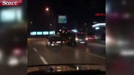 Video herunterladen: Bursa'da trafik canavarı böyle görüntülendi