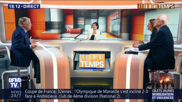 Crise des gilets jaunes: Tout le monde exprime un discours de haine , Alain Duhamel