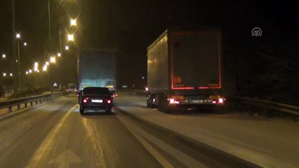 Samsun-Ankara kara yolunda ulaşımda aksama - ÇORUM