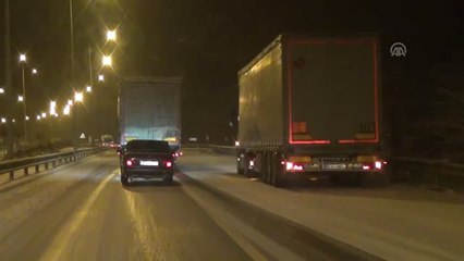 Samsun-Ankara Kara Yolunda Ulaşımda Aksama