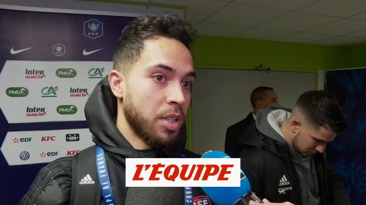Les réactions des joueurs d'Andrézieux après la rencontre - Foot - CDF
