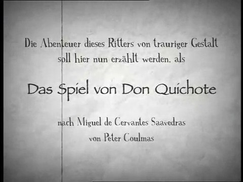 Das Spiel von Don Quichote