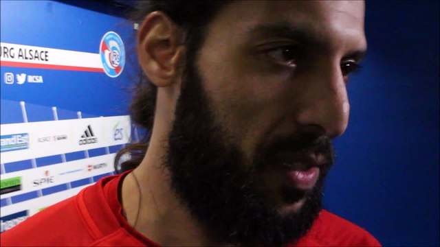 Les réactions des joueurs de l'Olympique Strasbourg après l'élimination face à St-Etienne (32e de finale de Coupe de France)