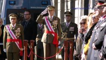 El Ejército inicia el 2019 con parada militar en Barcelona, brindis por España y Rey