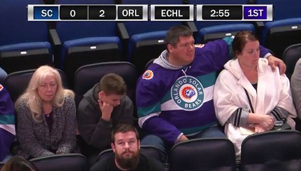 ECHL South Carolina Stingrays 1 at Orlando Solar Bears 4