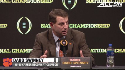 Clemson's Dabo Swinney Talks About What Makes QB Trevor Lawrence Special