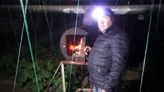 Çiftçilerin soğuk hava nöbeti - MUĞLA