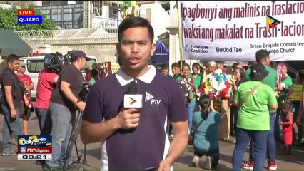 Mga replica ng Black Nazarene, nakapila na para sa prusisyon