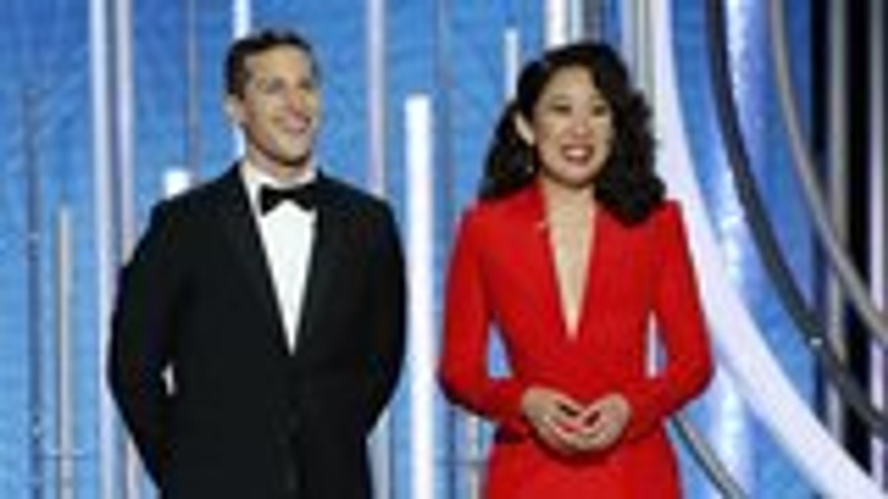 Andy Samberg and Sandra Oh Kick Off Golden Globes With Friendly Roast | THR News