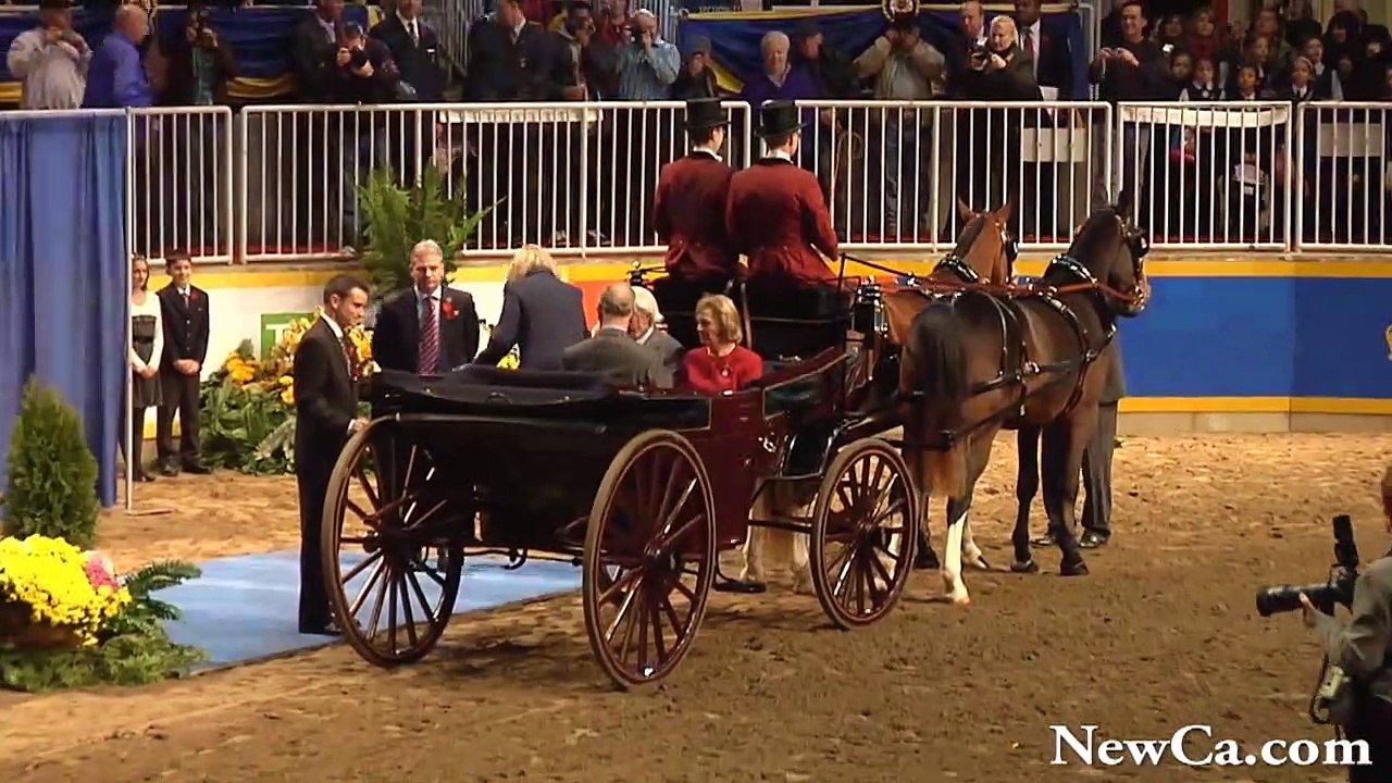 2009 Royal Agricultural Winter Fair. Prince Charles and Camilla Open the Royal Agricultural Winter Fair