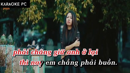 Karaoke Khóc Mới Biết Yêu - Khánh Hồng