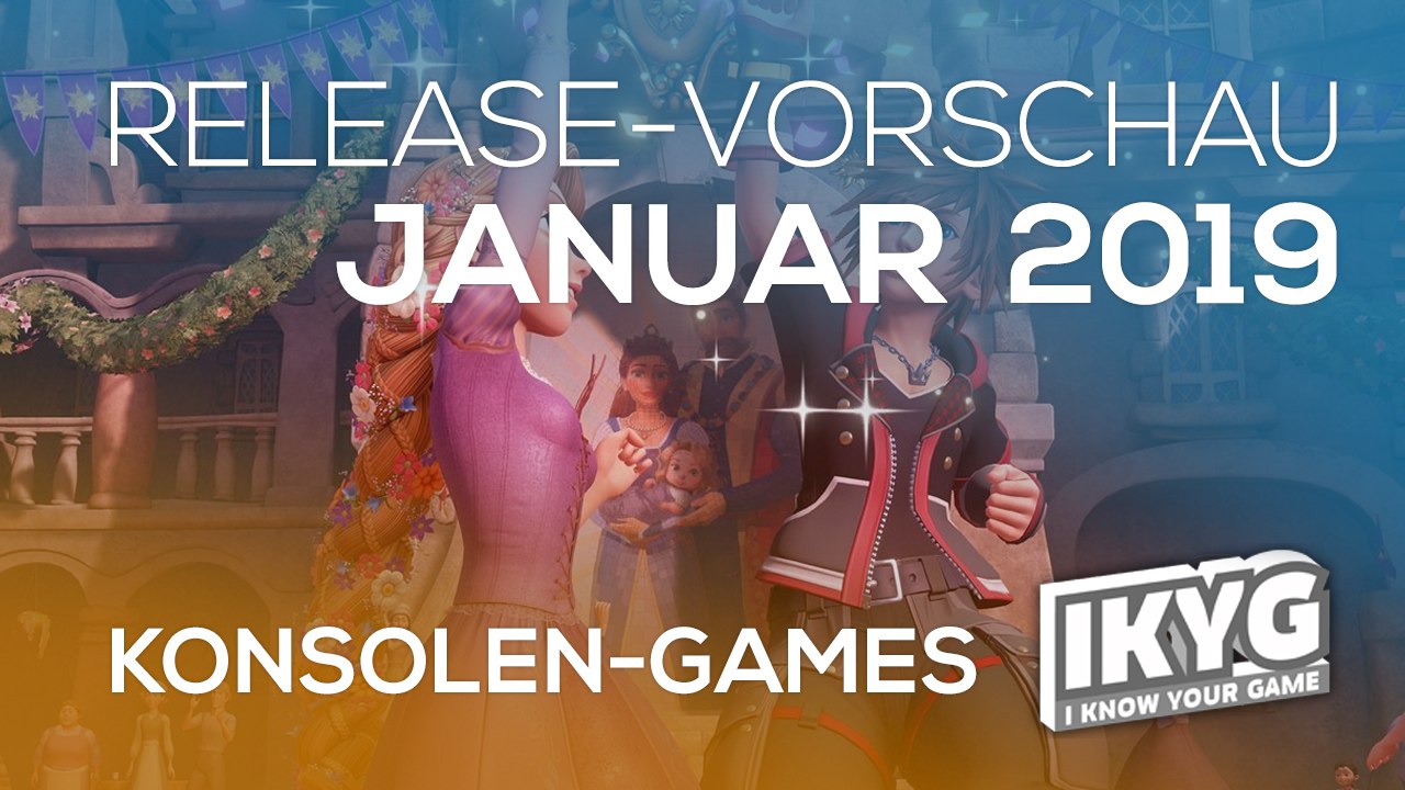 Games-release-vorschau - januar 2019 - konsole