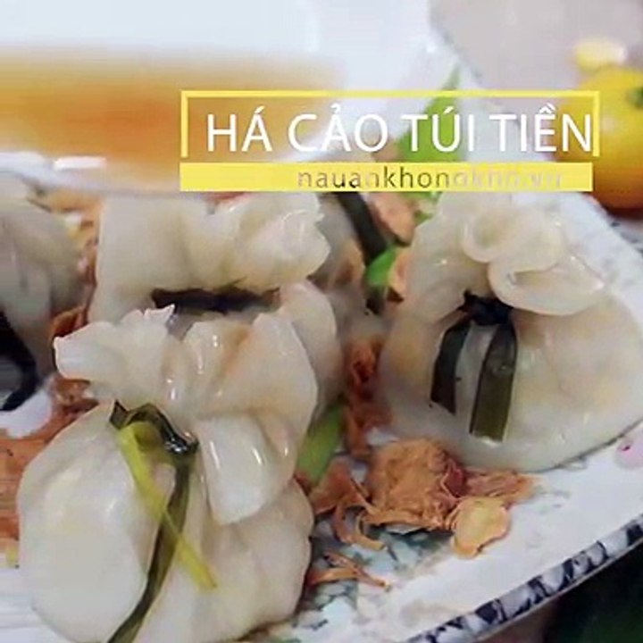 Cách làm HÁ CẢO TÚI TIỀN 3 loại nhân - Nauankhongkho.vn