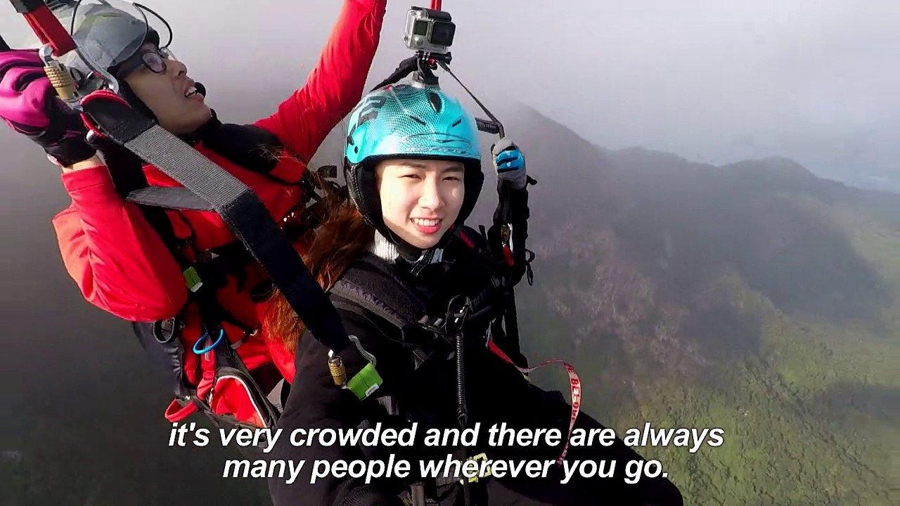 Paragliding popularity soars as Hong Kongers seek urban release