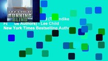 Library  Running Blind (Thorndike Famous Authors) - Lee Child New York Times Bestselling Author