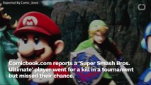 'Super Smash Bros. Ultimate' Tournament Player Just Misses Shield Punch