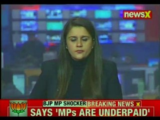 BJP MP Harish Dwivedi says, If you want that an MP must not steal then increase facilities